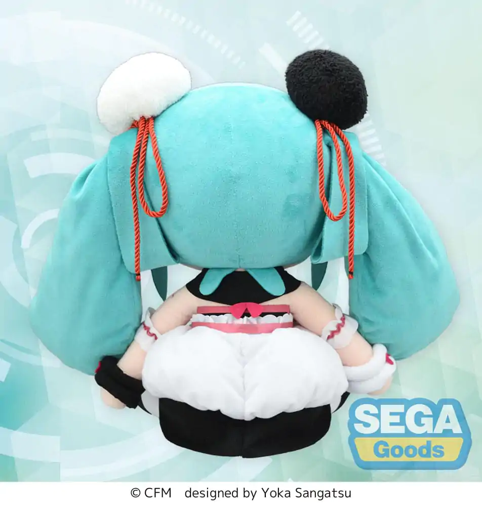 Character Vocal Series 01: Hatsune Miku Fuwa Petit plyšová figurka Hatsune Miku Panda Bun LL 40 cm fotografii produktu