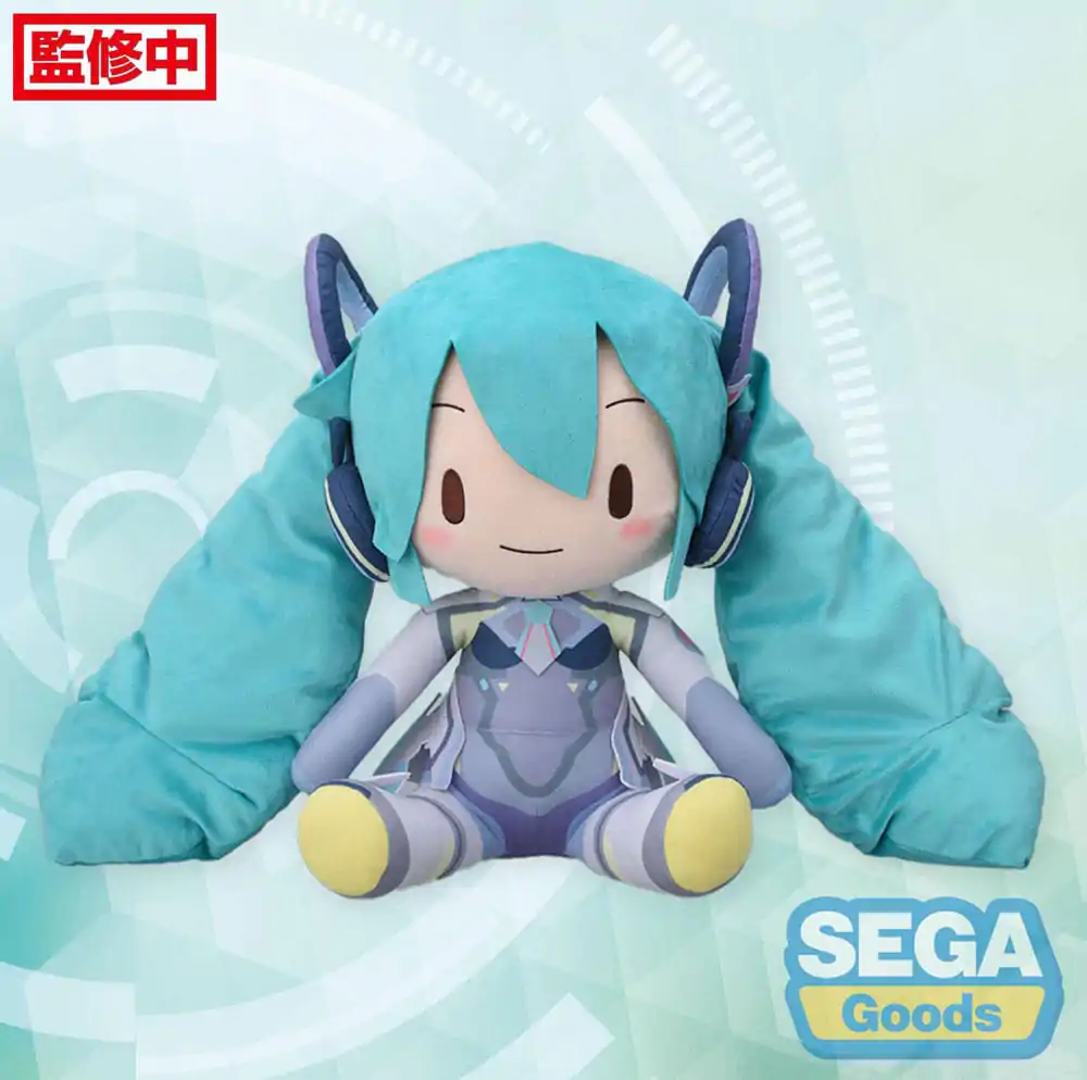 Character Vocal Series 01: Hatsune Miku Fuwa Petit Plyšová figurka Hatsune Miku Miku with You 2024 Ver. LL 40 cm fotografii produktu