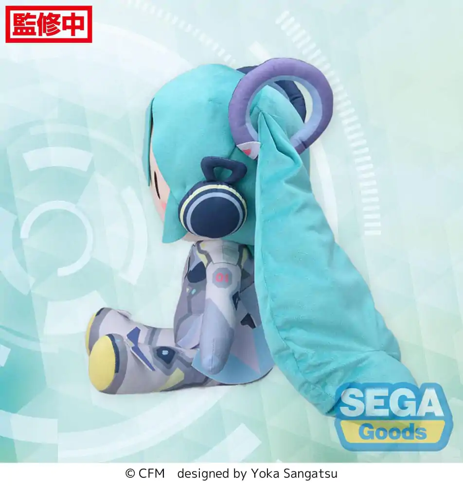 Character Vocal Series 01: Hatsune Miku Fuwa Petit Plyšová figurka Hatsune Miku Miku with You 2024 Ver. LL 40 cm fotografii produktu