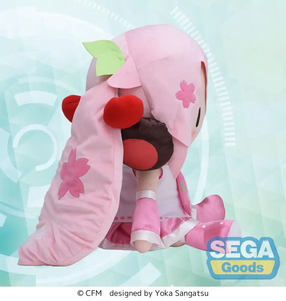 Character Vocal Series 01: Hatsune Miku Fuwa Petit Plyšová Figurka Sakura Miku Dodeka Jumbo 50 cm fotografii produktu