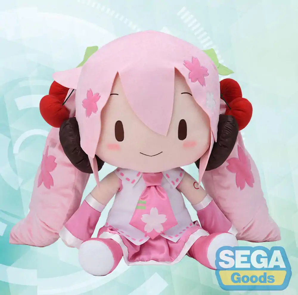 Character Vocal Series 01: Hatsune Miku Fuwa Petit Plyšová Figurka Sakura Miku Dodeka Jumbo 50 cm fotografii produktu