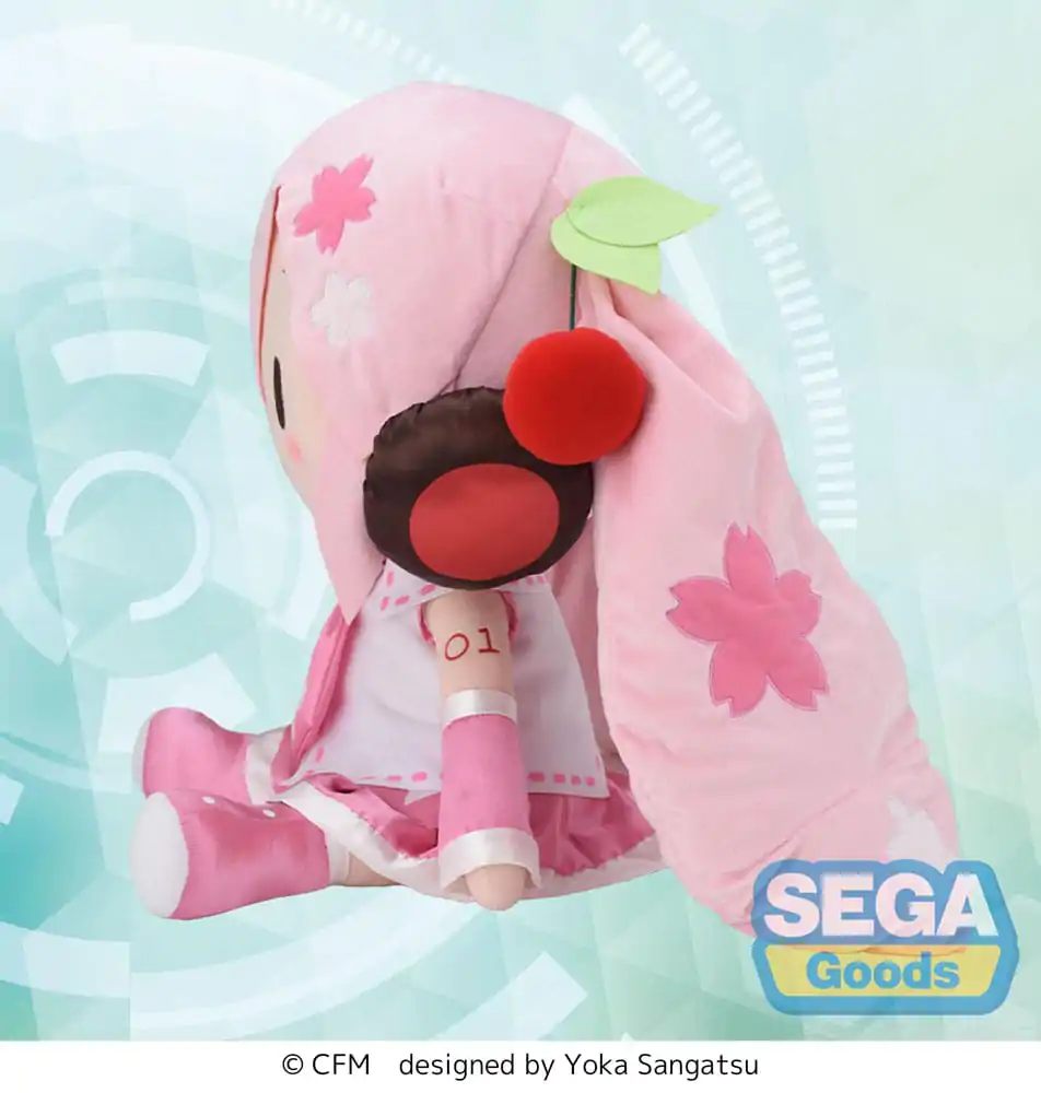Character Vocal Series 01: Hatsune Miku Fuwa Petit Plyšová Figurka Sakura Miku Dodeka Jumbo 50 cm fotografii produktu