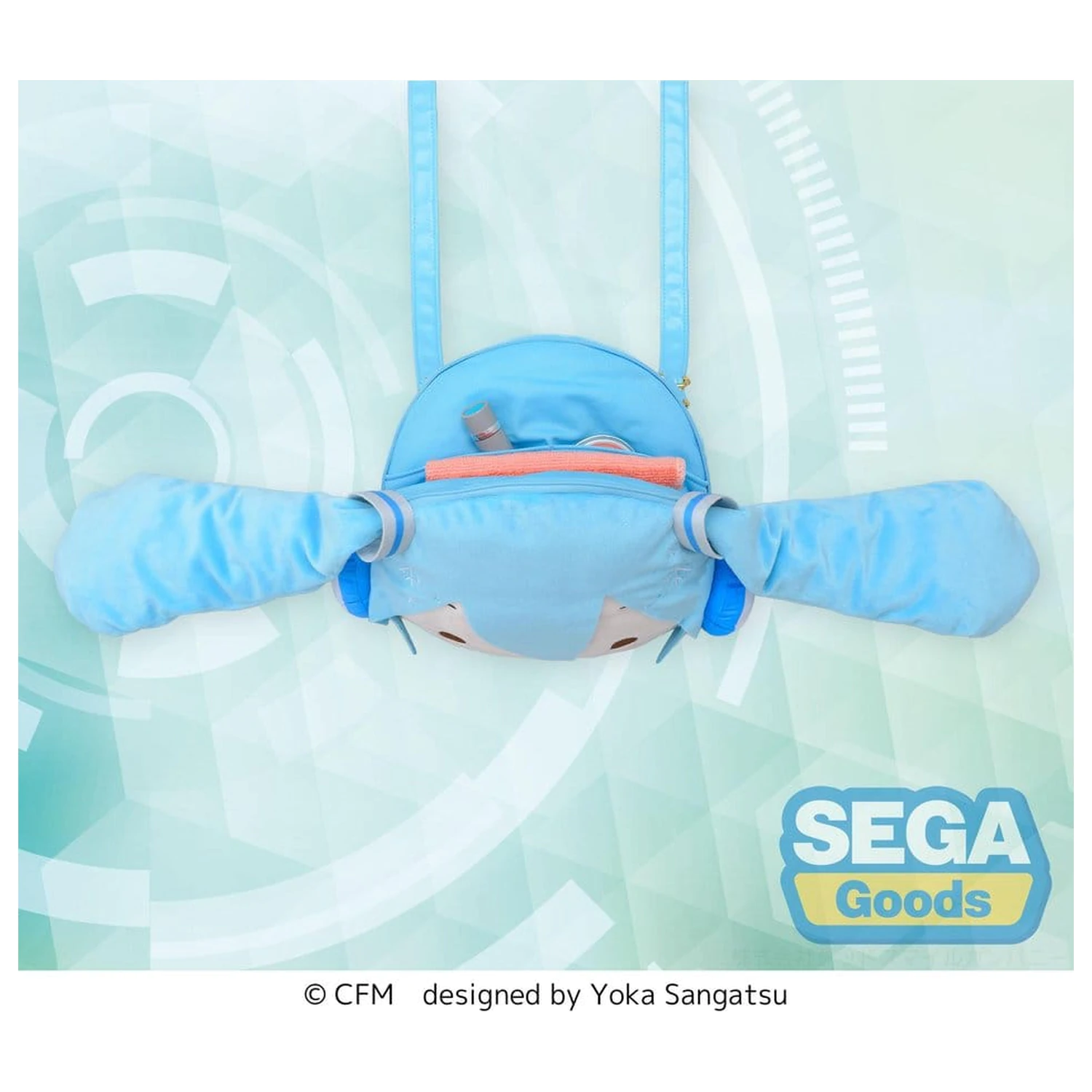 Character Vocal Series 01: Hatsune Miku Fuwa Petit ramenní taška Snow Miku fotografii produktu