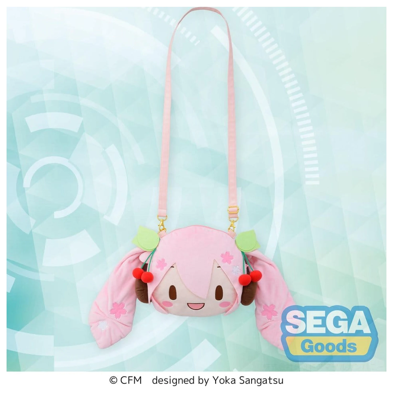 Character Vocal Series 01: Hatsune Miku fuwa petit Taška přes rameno Sakura Miku Face (M) fotografii produktu