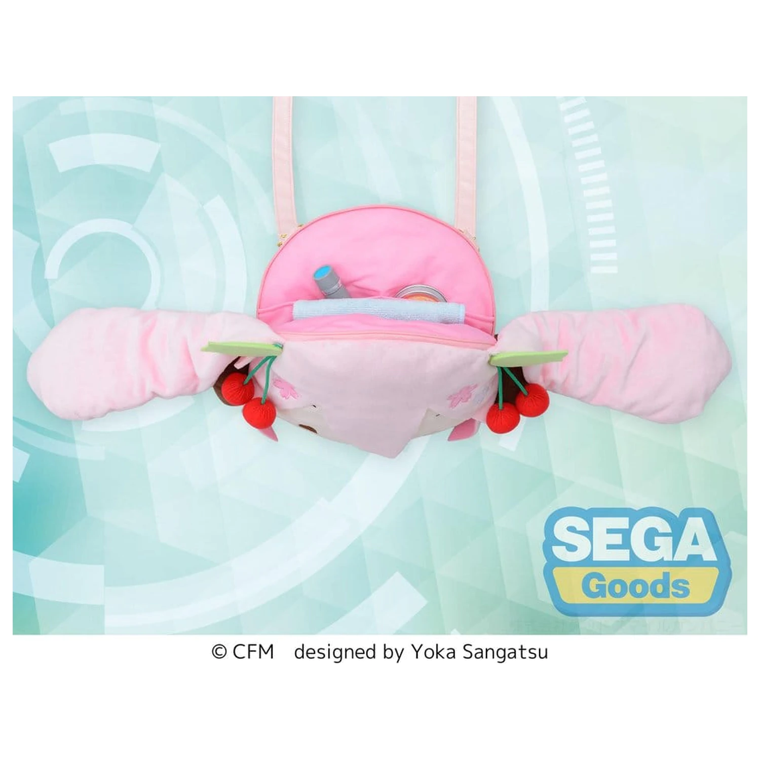 Character Vocal Series 01: Hatsune Miku fuwa petit Taška přes rameno Sakura Miku Face (M) fotografii produktu