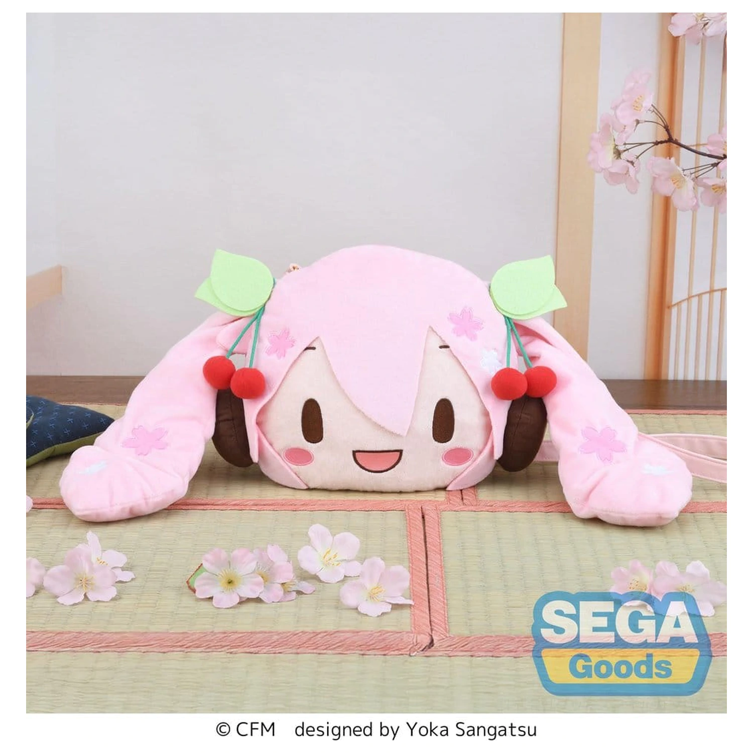 Character Vocal Series 01: Hatsune Miku fuwa petit Taška přes rameno Sakura Miku Face (M) fotografii produktu