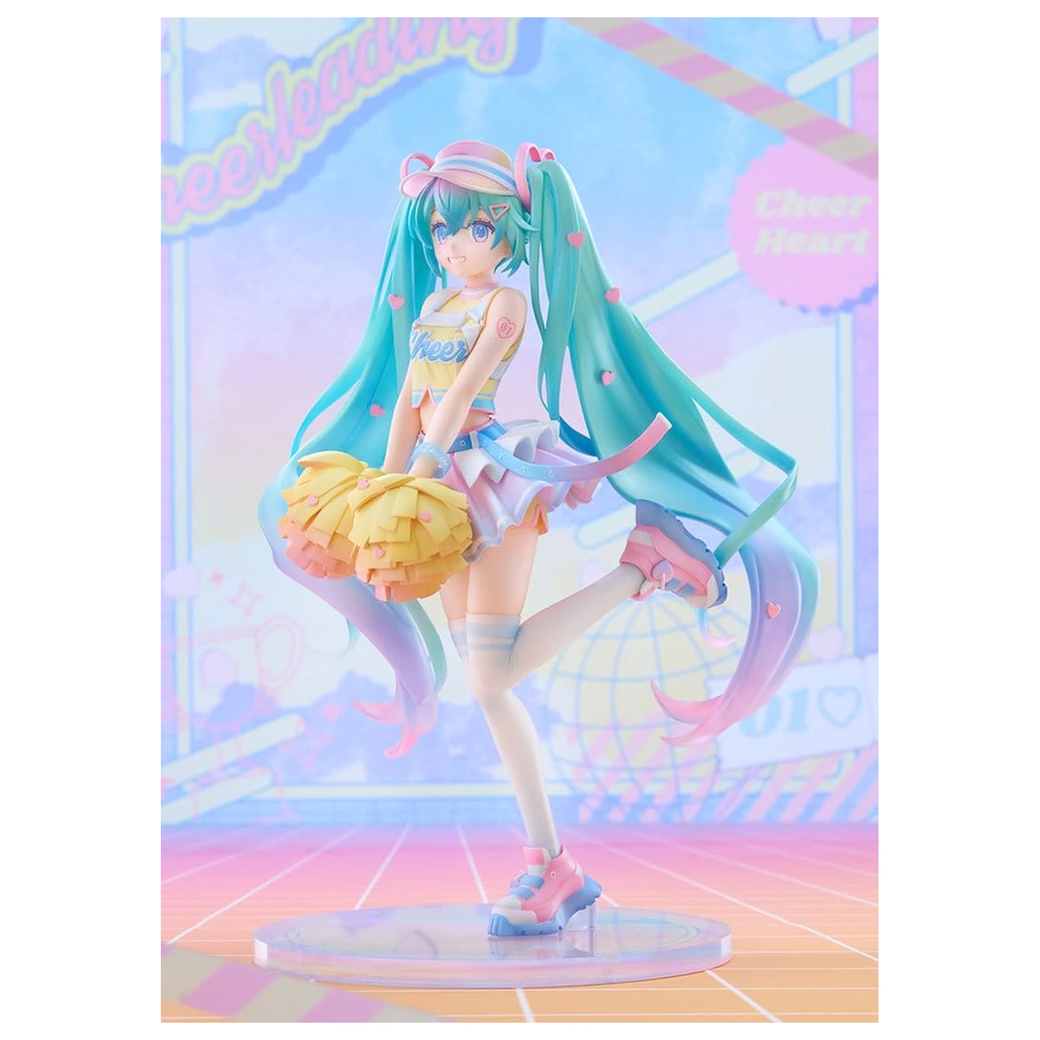 Character Vocal Series 01: Hatsune Miku G.S. Collection PVC figurka 1/7 Hatsune Miku Cheerleading Ver. 25 cm fotografii produktu