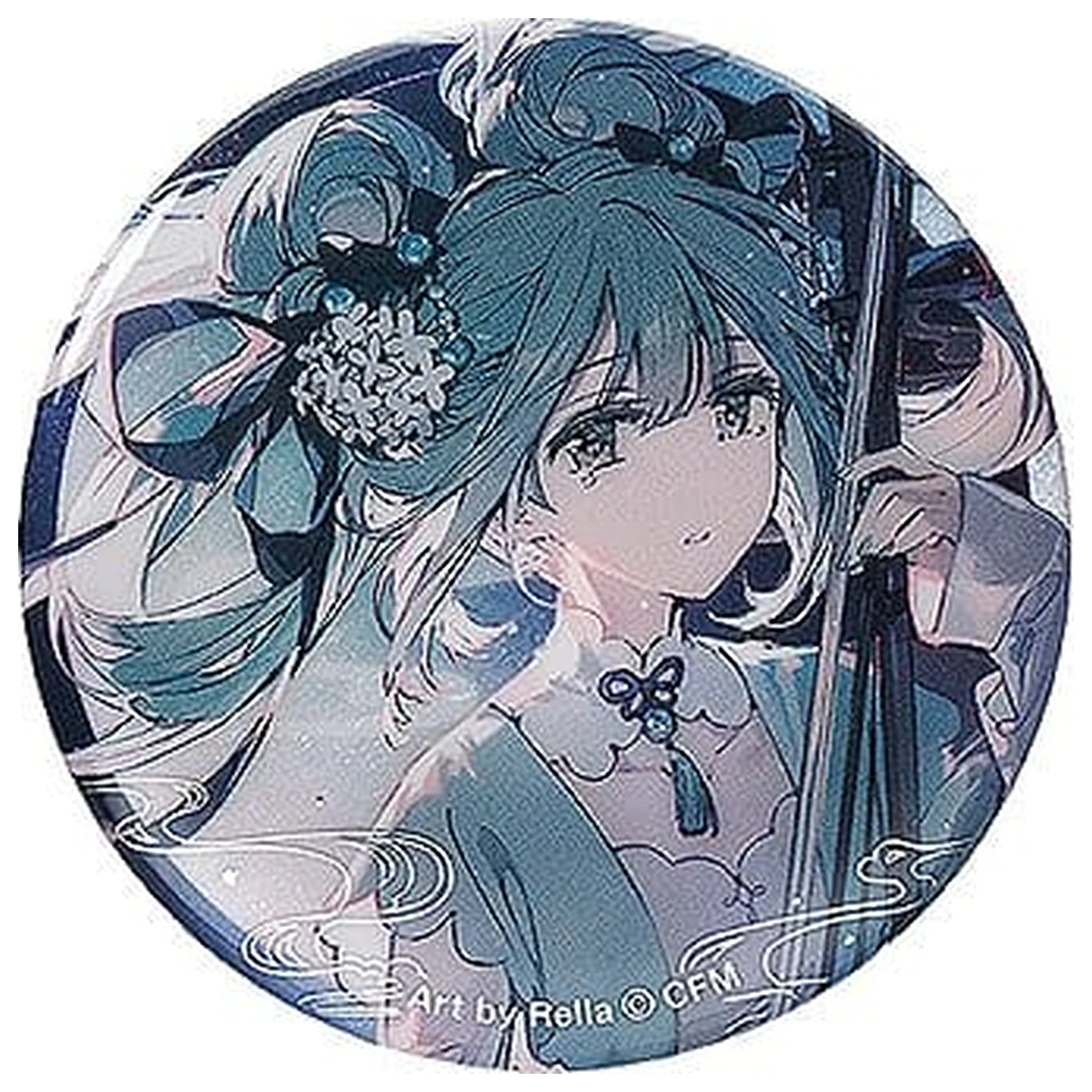 Character Vocal Series 01: Hatsune Miku odznáček Hatsune Miku Han Gong Qiu Yue Ver. 6 cm fotografii produktu