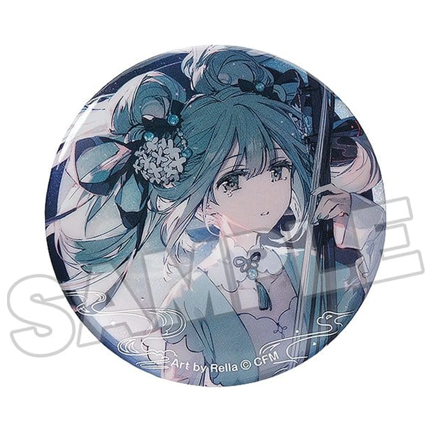 Character Vocal Series 01: Hatsune Miku odznáček Hatsune Miku Han Gong Qiu Yue Ver. 6 cm fotografii produktu