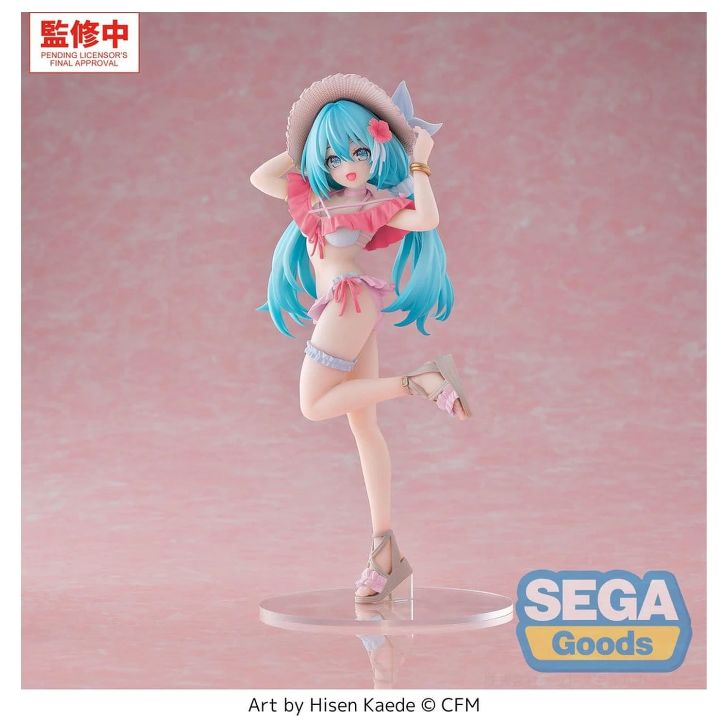 Character Vocal Series 01: Hatsune Miku Luminasta PVC Figure Conceptual Series Vol.1 Tropical Ver. 21 cm fotografii produktu