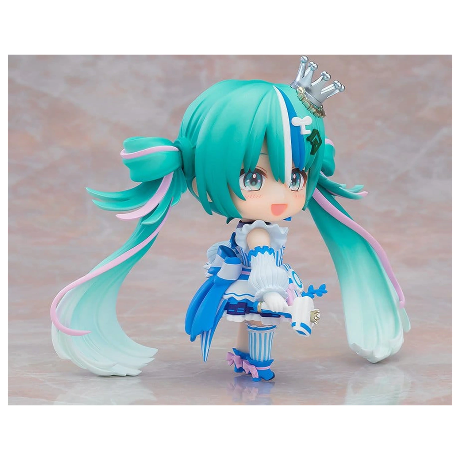 Character Vocal Series 01: Hatsune Miku PVC Socha Nendoroid Lawson's 50th anniversary Special Live Ver. 10 cm fotografii produktu
