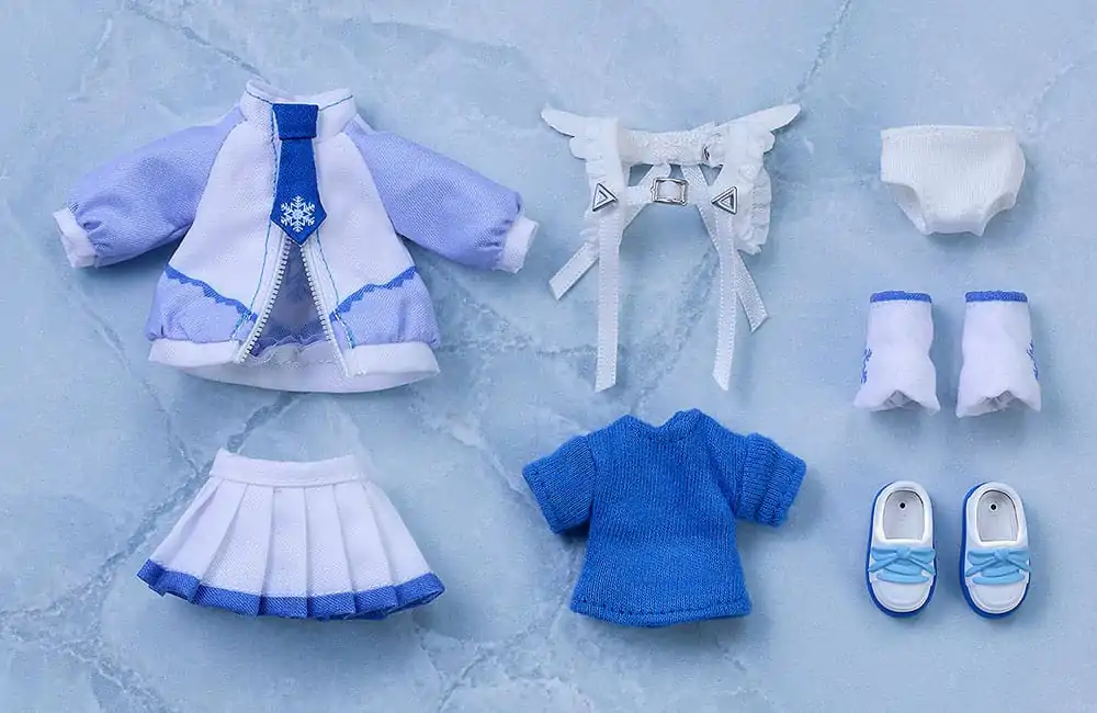 Character Vocal Series 01: Hatsune Miku Nendoroid příslušenství pro Nendoroid Doll figurky sada oblečení: Snow Miku Yukiiro Pop Ver. fotografii produktu