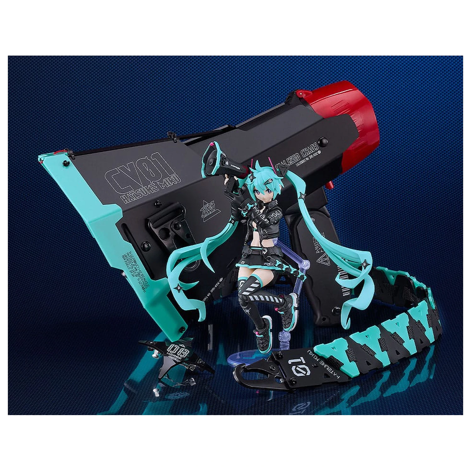 Character Vocal Series 01: Hatsune Miku Plamatea plastikový model Hatsune Miku: Chuocho Tactical Craft Ver. 15 cm fotografii produktu