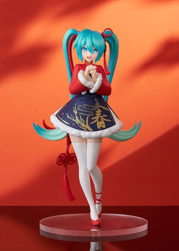 Character Vocal Series 01: Hatsune Miku Pop Up Parade PVC Soška Hatsune Miku: Sourxuan Chinese New Year Ver. 17 cm fotografii produktu
