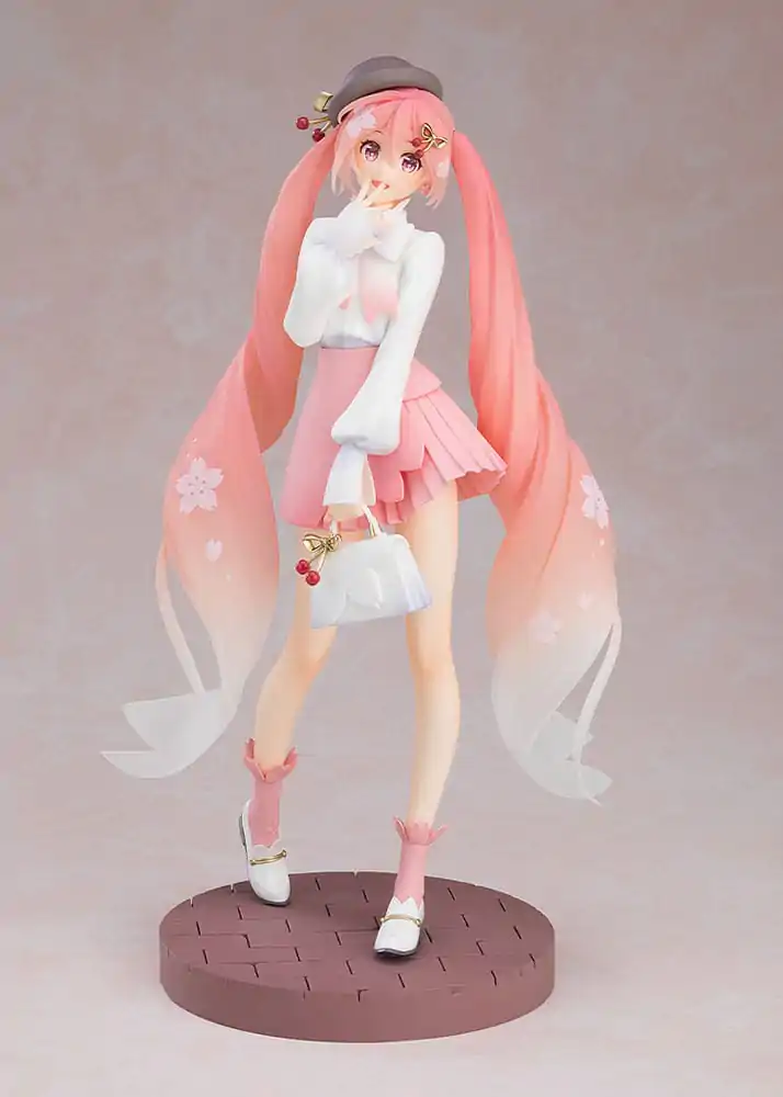 Character Vocal Series 01: Hatsune Miku Pop Up Parade PVC soška Sakura Miku: Hanami Outfit Ver. 23 cm fotografii produktu