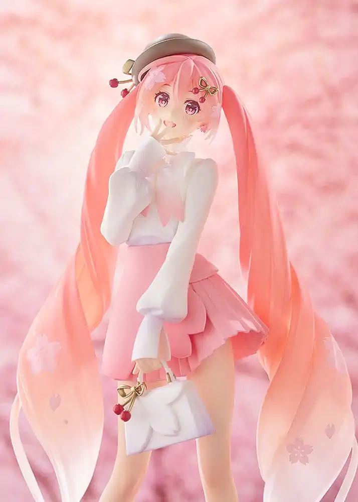 Character Vocal Series 01: Hatsune Miku Pop Up Parade PVC soška Sakura Miku: Hanami Outfit Ver. 23 cm fotografii produktu