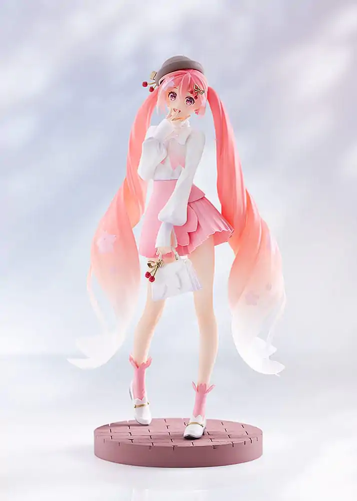 Character Vocal Series 01: Hatsune Miku Pop Up Parade PVC soška Sakura Miku: Hanami Outfit Ver. 23 cm fotografii produktu