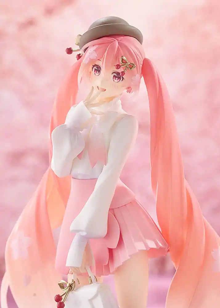 Character Vocal Series 01: Hatsune Miku Pop Up Parade PVC soška Sakura Miku: Hanami Outfit Ver. 23 cm fotografii produktu