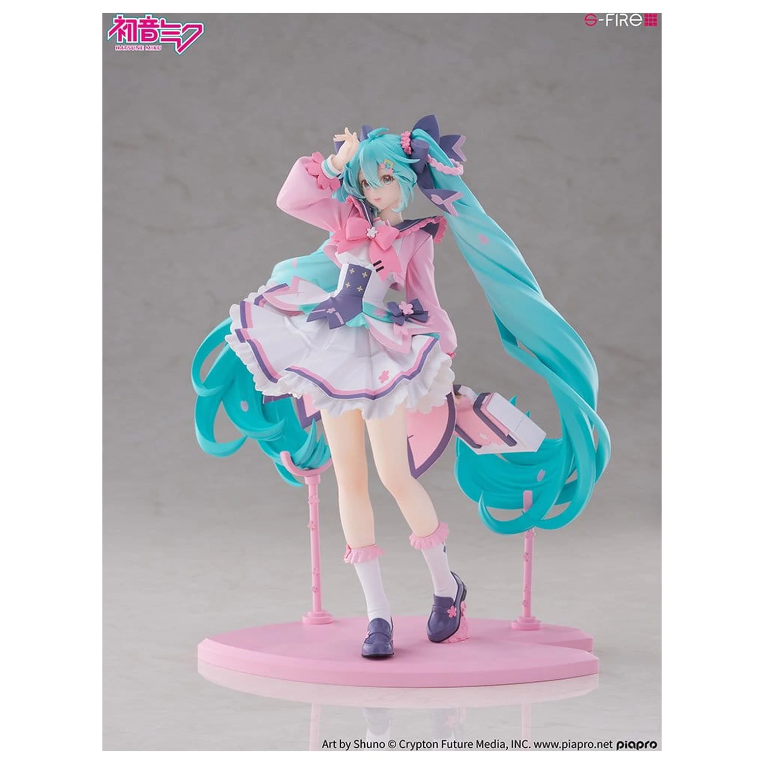 Character Vocal Series 01: Hatsune Miku S-Fire PVC Socha 1/7 Hatsune Miku New Semester 23 cm fotografii produktu