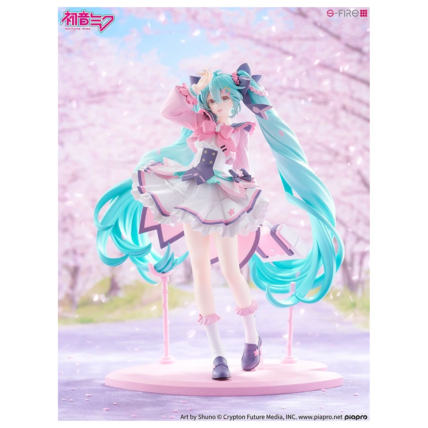 Character Vocal Series 01: Hatsune Miku S-Fire PVC Socha 1/7 Hatsune Miku New Semester 23 cm fotografii produktu