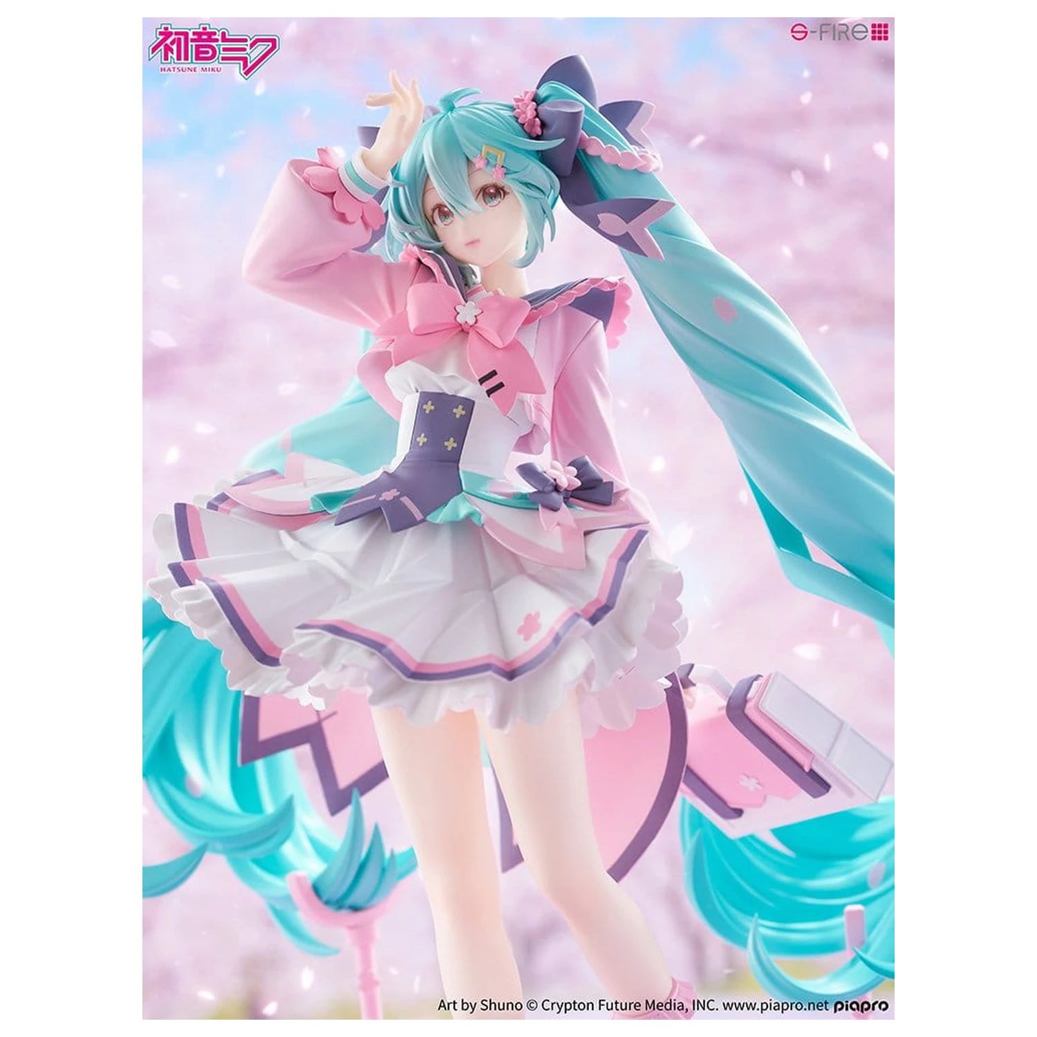 Character Vocal Series 01: Hatsune Miku S-Fire PVC Socha 1/7 Hatsune Miku New Semester 23 cm fotografii produktu