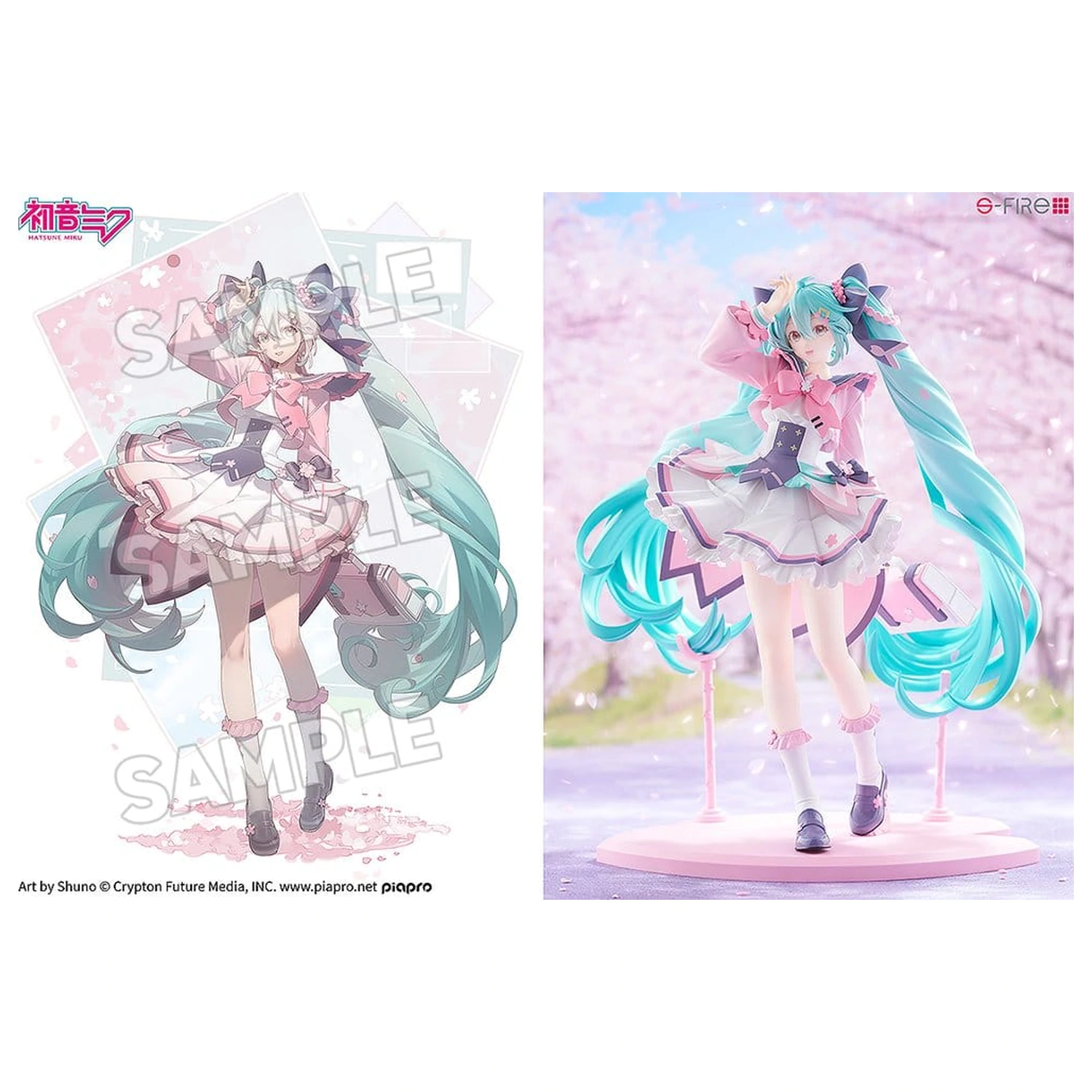 Character Vocal Series 01: Hatsune Miku S-Fire PVC Socha 1/7 Hatsune Miku New Semester 23 cm fotografii produktu