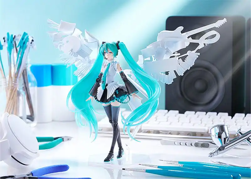 Character Vocal Series 01 Plamatea Plastiková Stavebnice Hatsune Miku 16 cm fotografii produktu