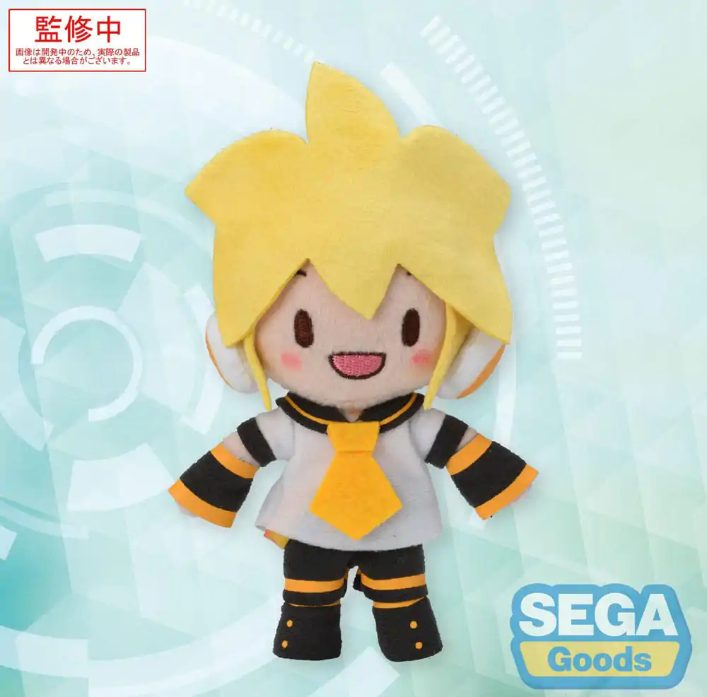 Character Vocal Series 02: Kagamine Rin/Len Fuwa Petit Mini plyšová figurka Kagamine Len (EX) 17 cm fotografii produktu