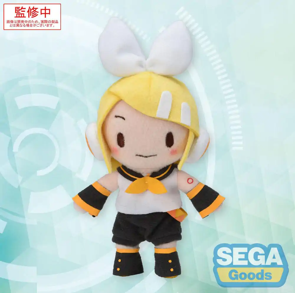 Character Vocal Series 02: Kagamine Rin/Len Fuwa Petit mini plyšová figurka Kagamine Rin (EX) 17 cm fotografii produktu