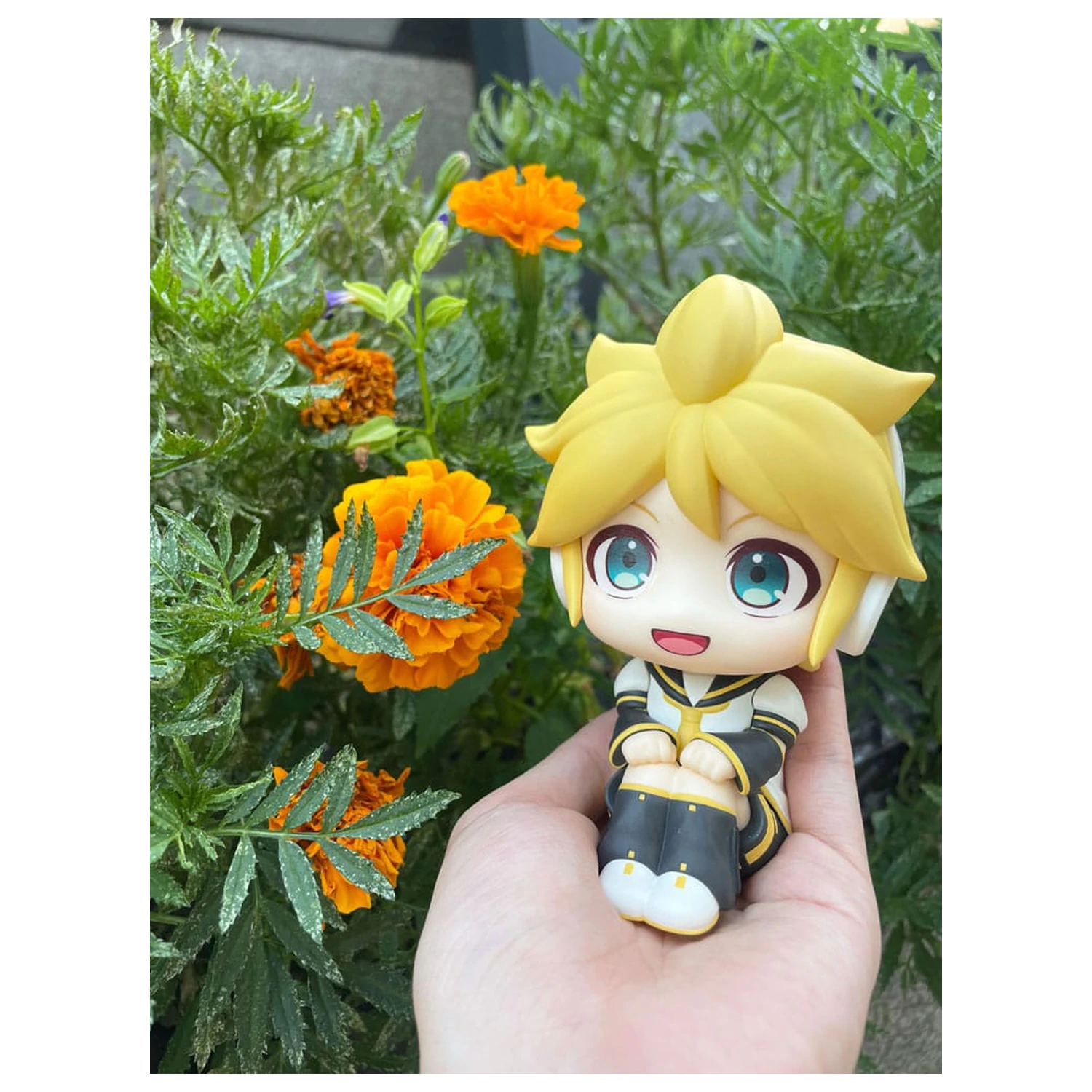 Character Vocal Series: Kagamine Rin/Len Look Up PVC socha Kagamine Len 11 cm fotografii produktu