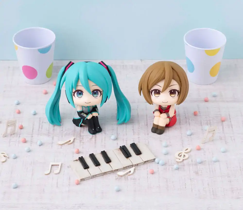 Character Vocal Series Look Up PVC soška Hatsune Miku & Meiko Set (s dárkem) 11 cm fotografii produktu