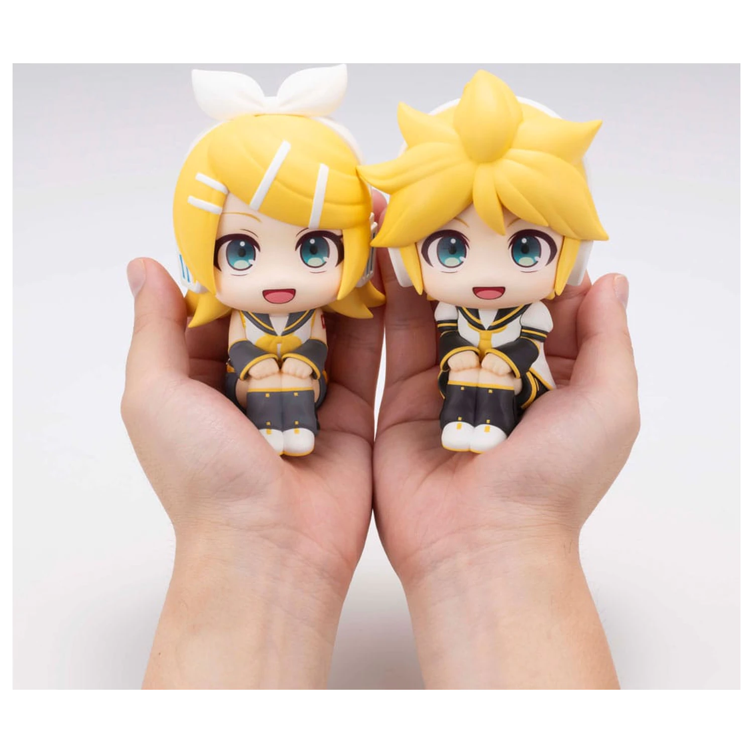 Character Vocal Series: Rin/Len Look Up PVC socha Hatsune Rin & Len sada (s dárkem) 11 cm fotografii produktu