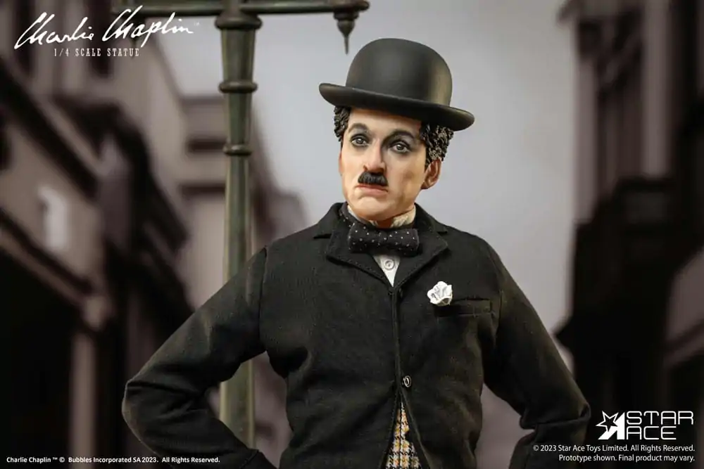 Socha Charlieho Chaplina 1/4 50 cm fotografii produktu