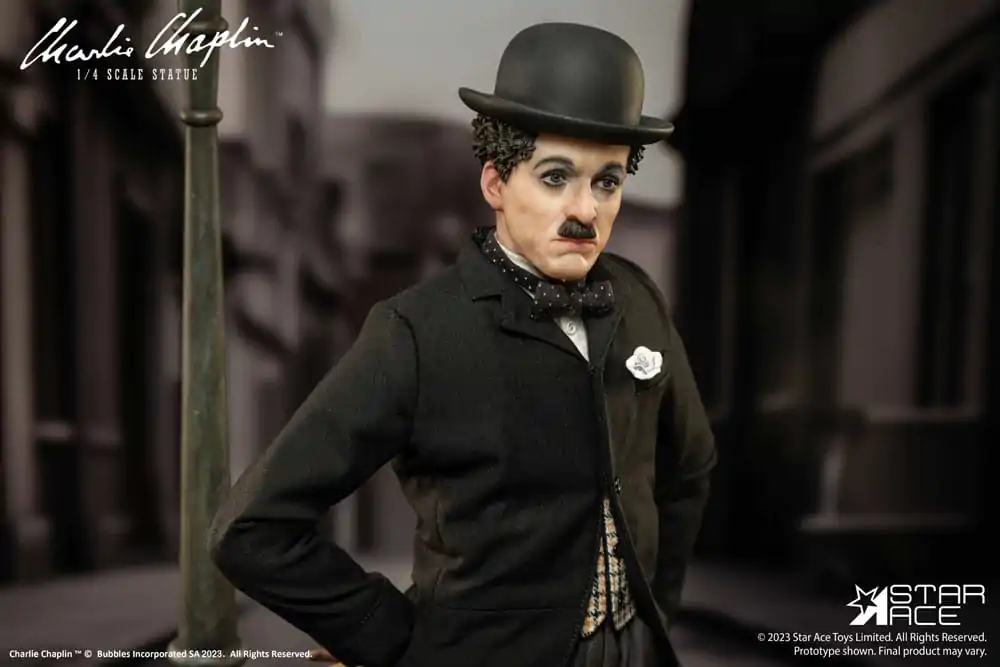 Socha Charlieho Chaplina 1/4 50 cm fotografii produktu