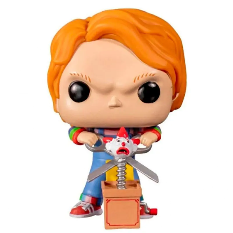 Child´s Play POP! Movies Vinylová figurka Chucky s Buddy & Giant Scissors 9 cm fotografii produktu