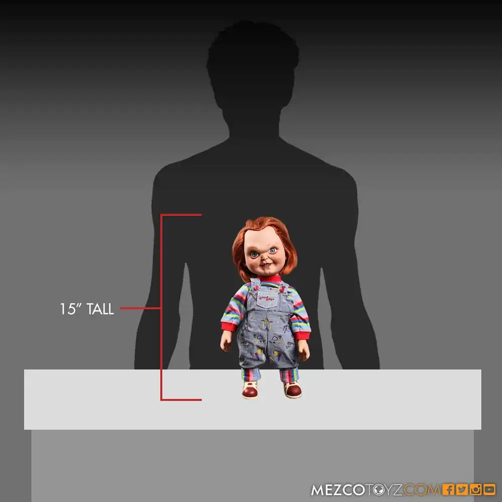 Child´s Play Mluvící Ušklebující se Chucky 38 cm fotografii produktu