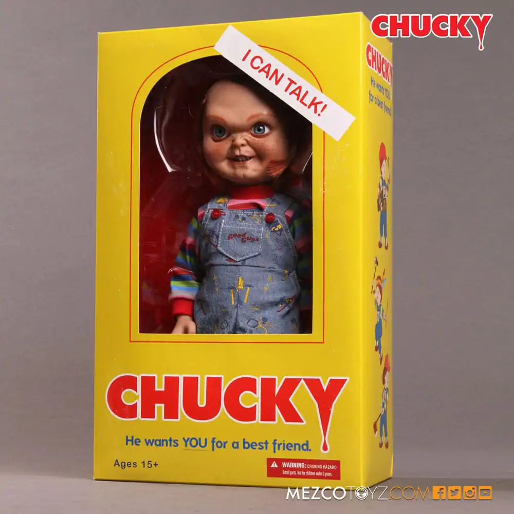 Child´s Play Mluvící Ušklebující se Chucky 38 cm fotografii produktu