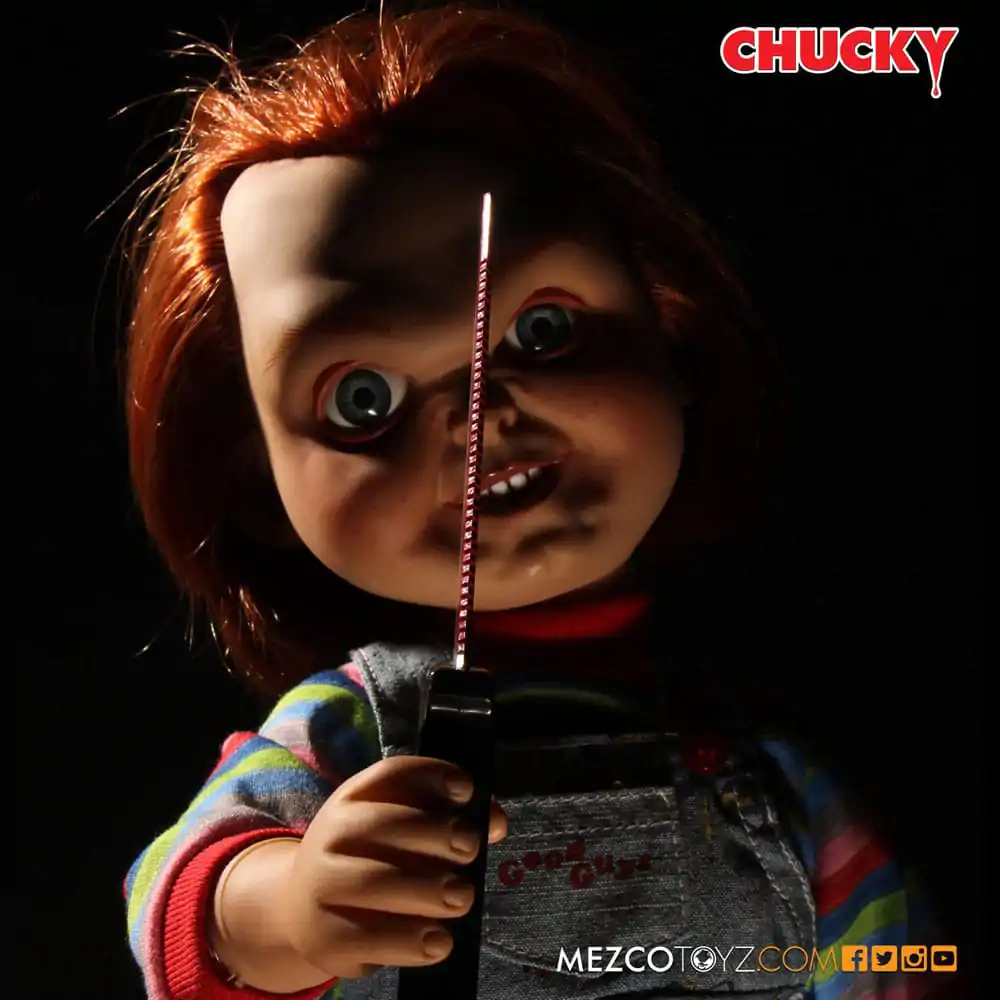 Child´s Play Mluvící Ušklebující se Chucky 38 cm fotografii produktu