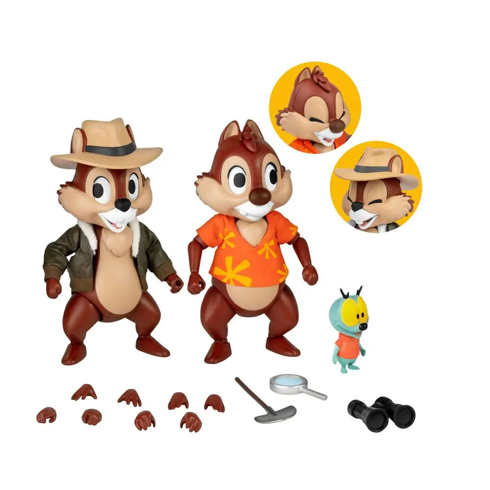 Chip 'n Dale: Rescue Rangers Dynamic 8ction Heroes akční figurky 1/9 Chip & Dale 10 cm fotografii produktu