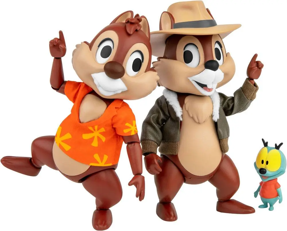 Chip 'n Dale: Rescue Rangers Dynamic 8ction Heroes akční figurky 1/9 Chip & Dale 10 cm fotografii produktu