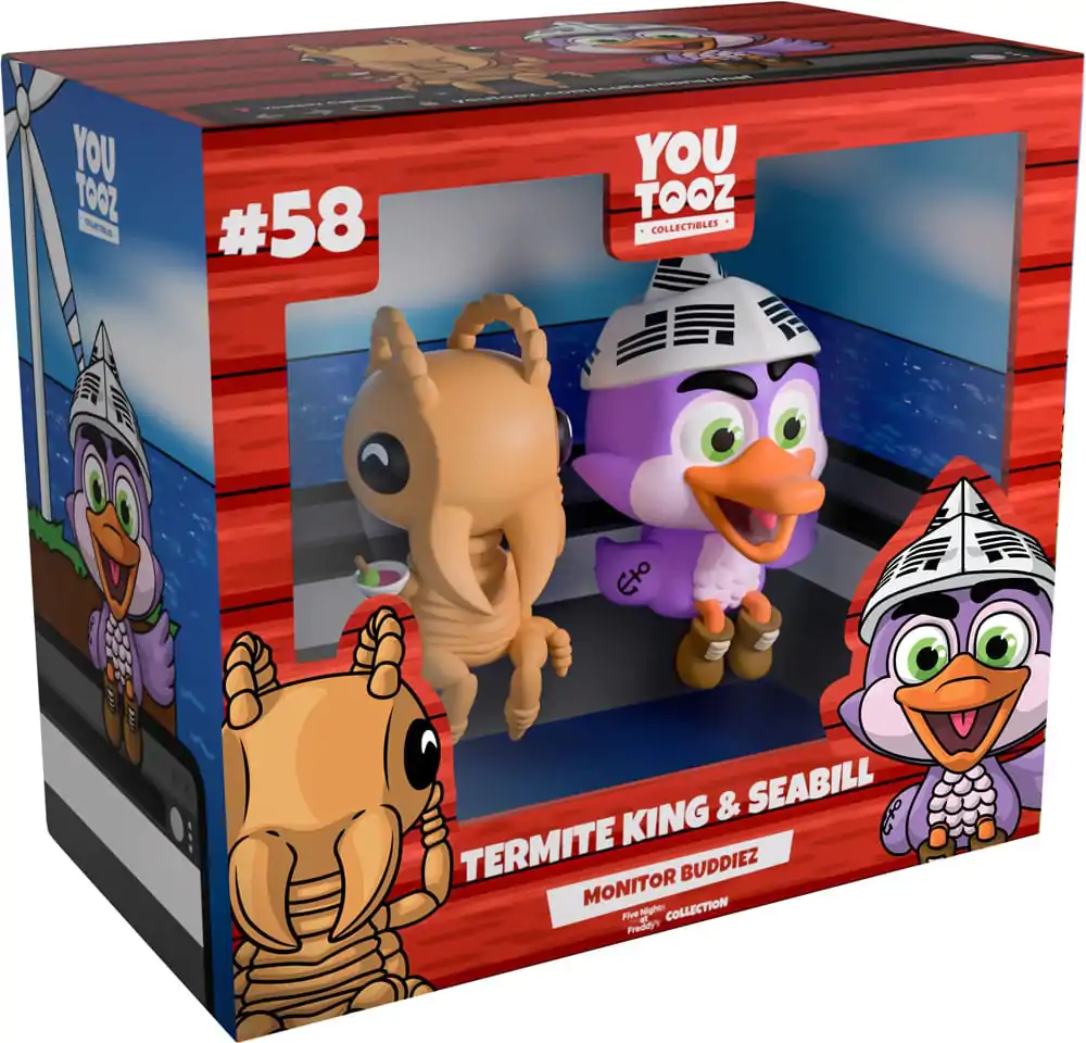 Chipper & Sons Lumber Co. Vinyl Figure Termite King and Seabill Monitor Buddiez 6 cm figurka fotografii produktu