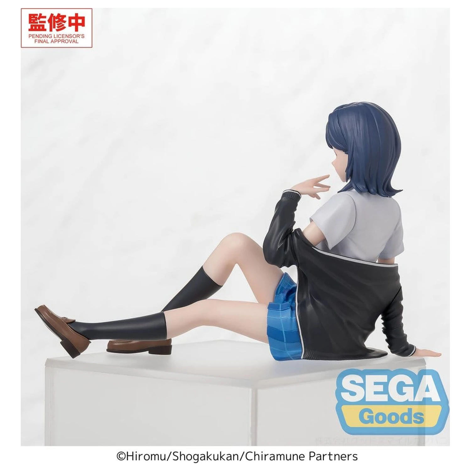 Chitose Is in the Ramune Bottle PM Perching PVC socha Yuzuki Nanase 8 cm fotografii produktu
