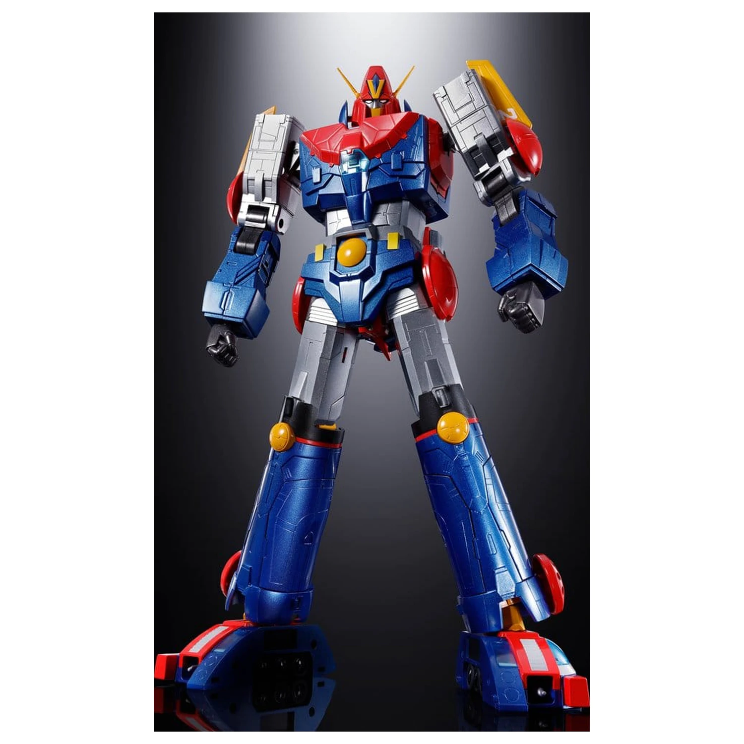 Chodenji Robot Combattler V Soul of Chogokin Kovová akční figurka GX-121 Combattler V6 26 cm fotografii produktu