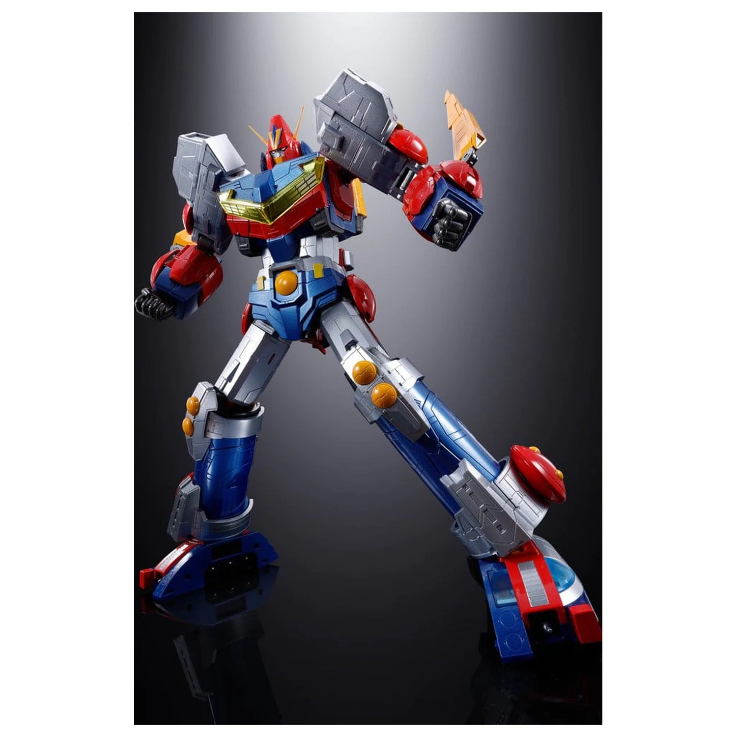 Chodenji Robot Combattler V Soul of Chogokin Kovová akční figurka GX-121 Combattler V6 26 cm fotografii produktu