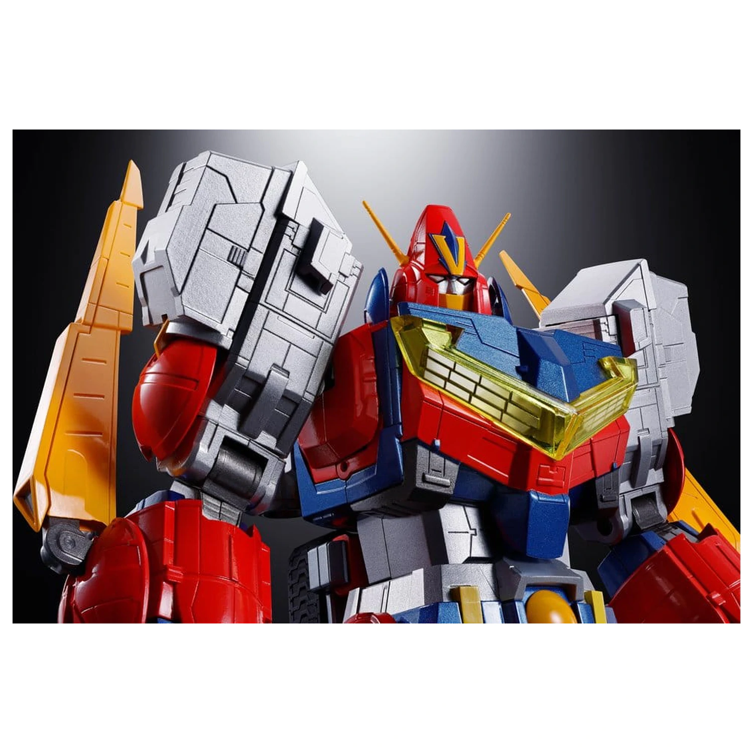 Chodenji Robot Combattler V Soul of Chogokin Kovová akční figurka GX-121 Combattler V6 26 cm fotografii produktu