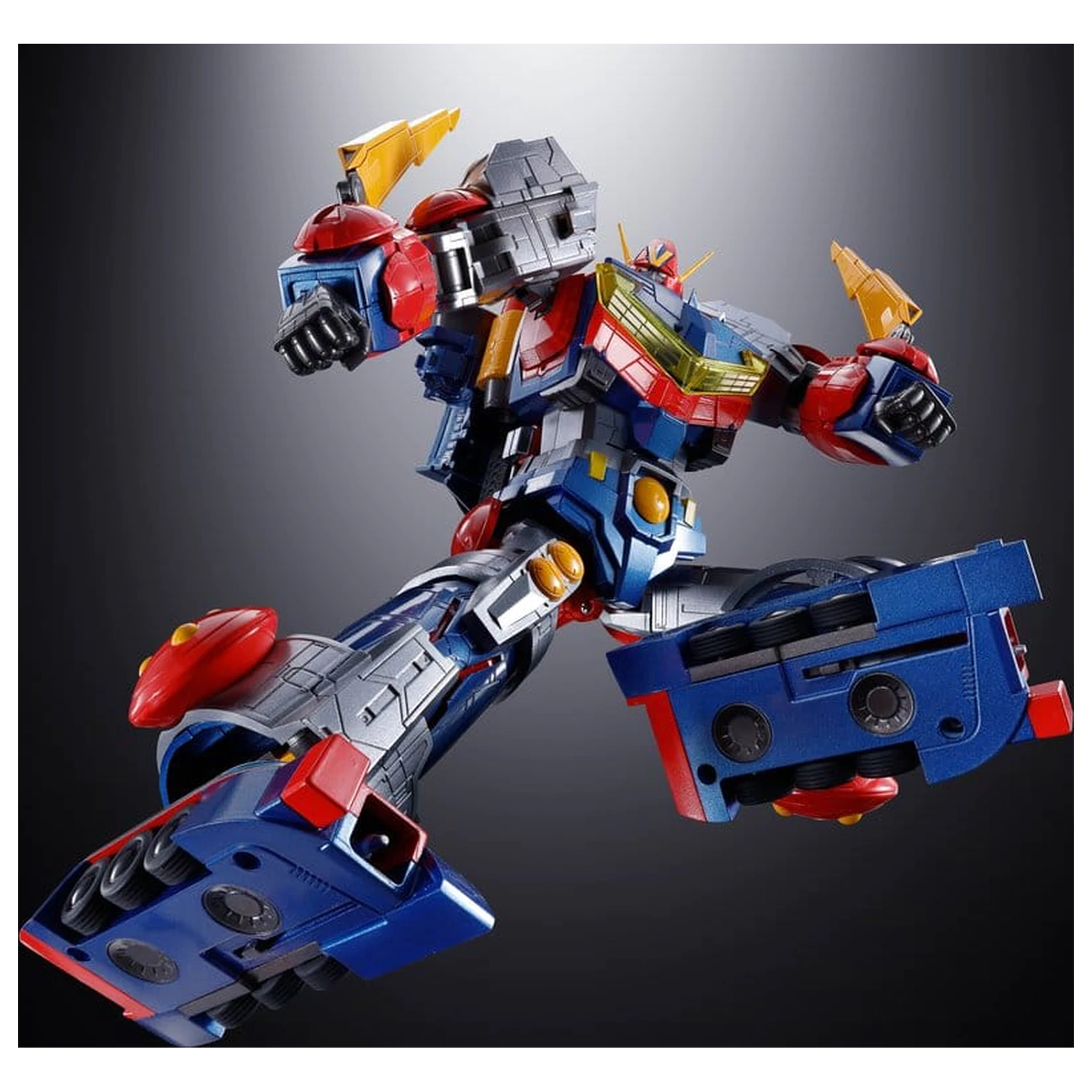 Chodenji Robot Combattler V Soul of Chogokin Kovová akční figurka GX-121 Combattler V6 26 cm fotografii produktu
