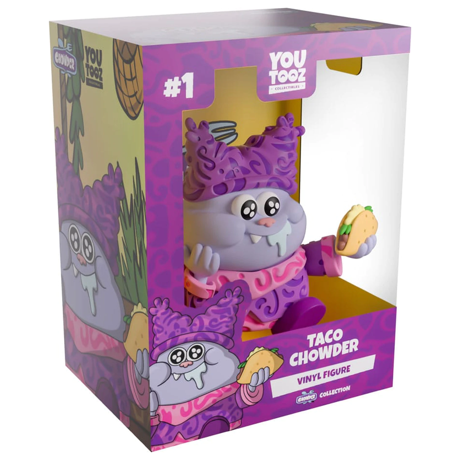 Chowder vinylová figurka Taco Chowder 10 cm fotografii produktu