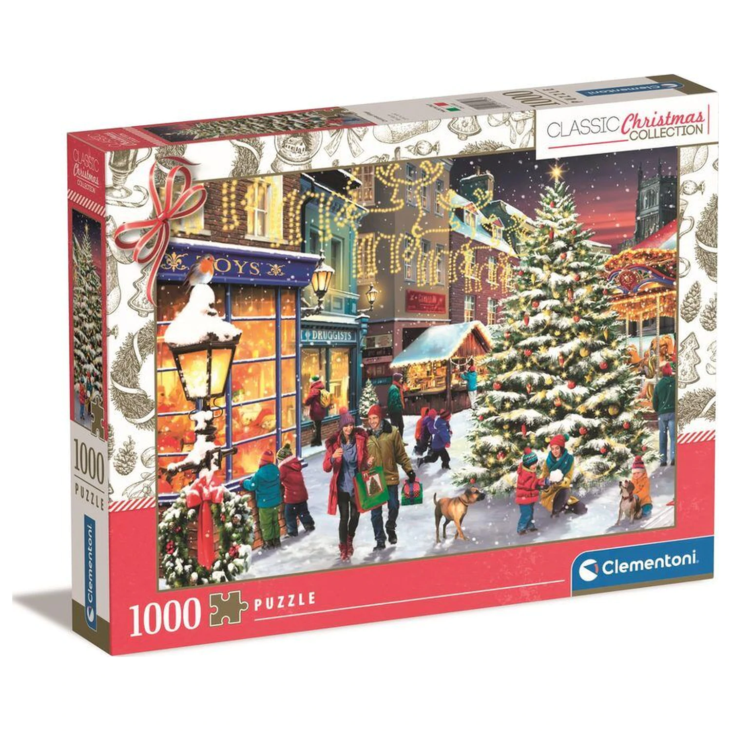 Christmas Collection Village puzzle 1000 dílků fotografii produktu