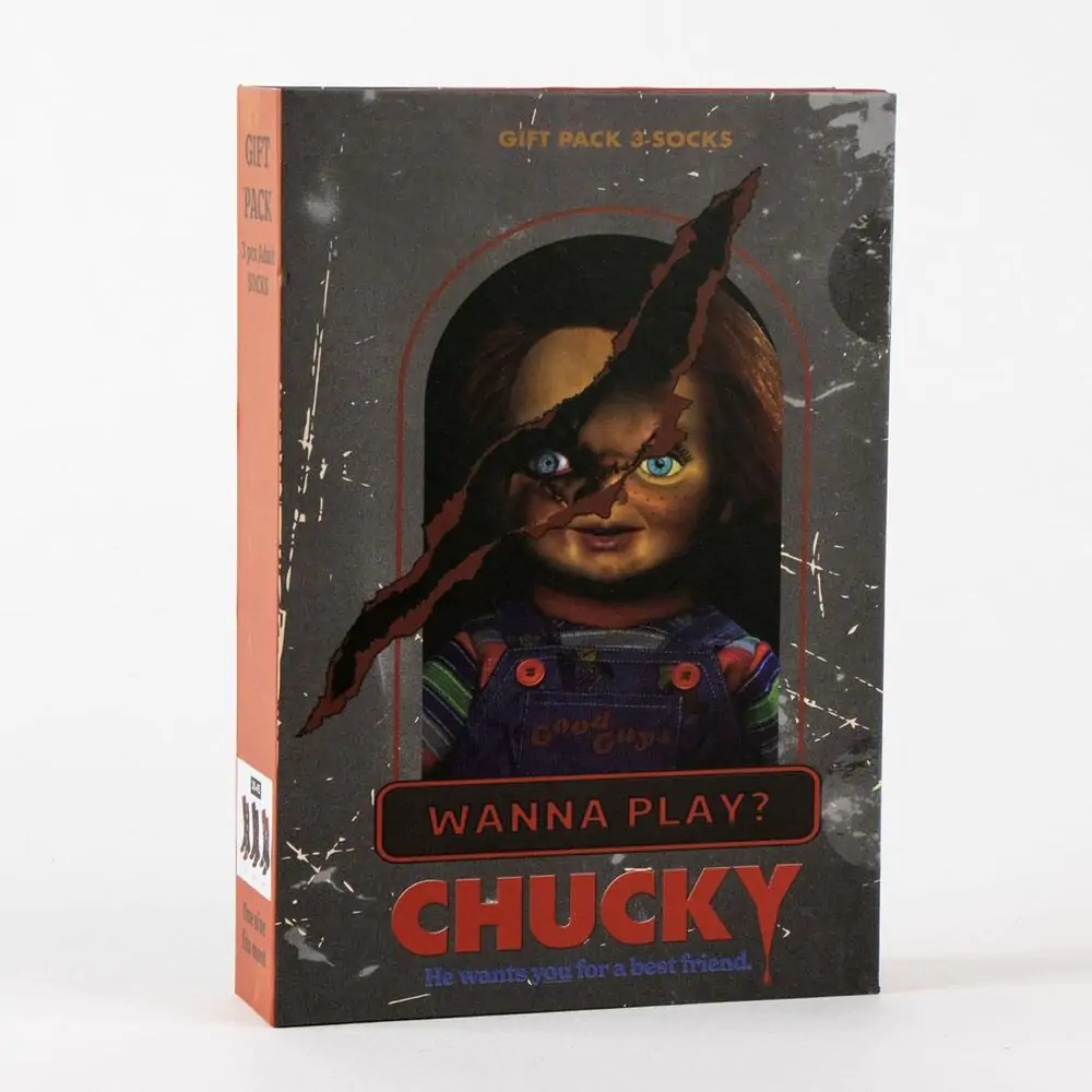 Chucky pack 3 dospělé ponožky fotografii produktu