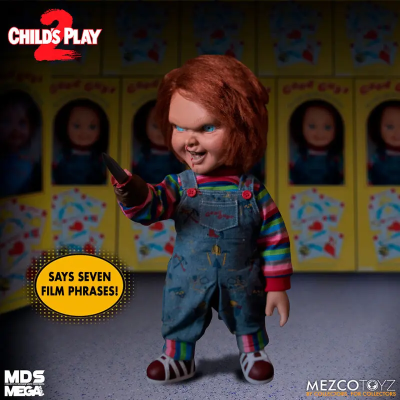 Child´s Play 2 Sběratelská Série Mluvící Hrozivý Chucky 38 cm fotografii produktu